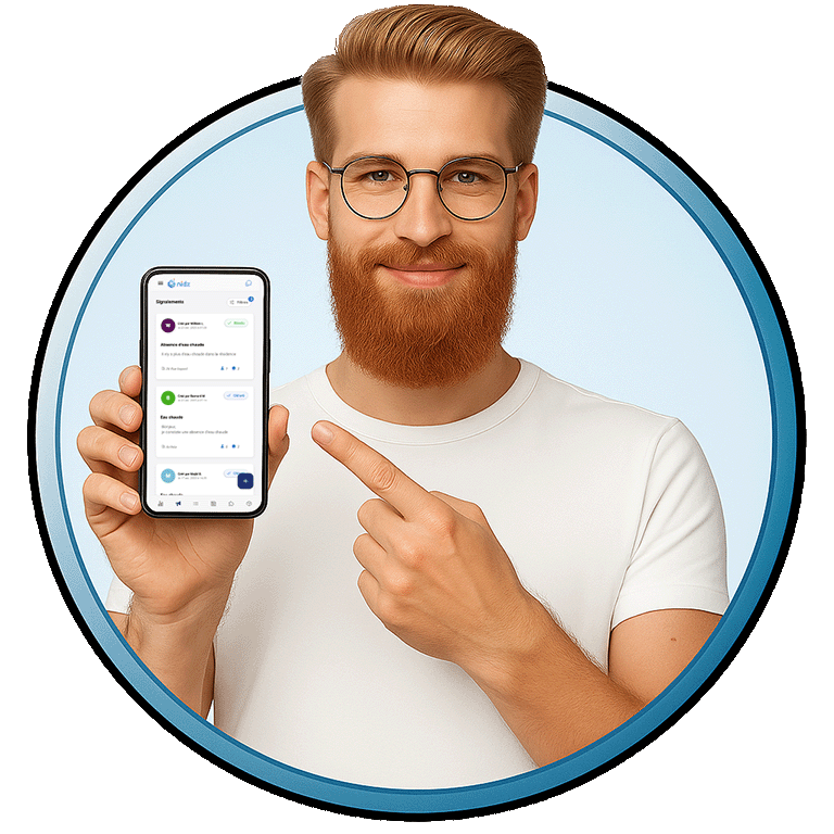 Application Nidz sur mobile et tablette
